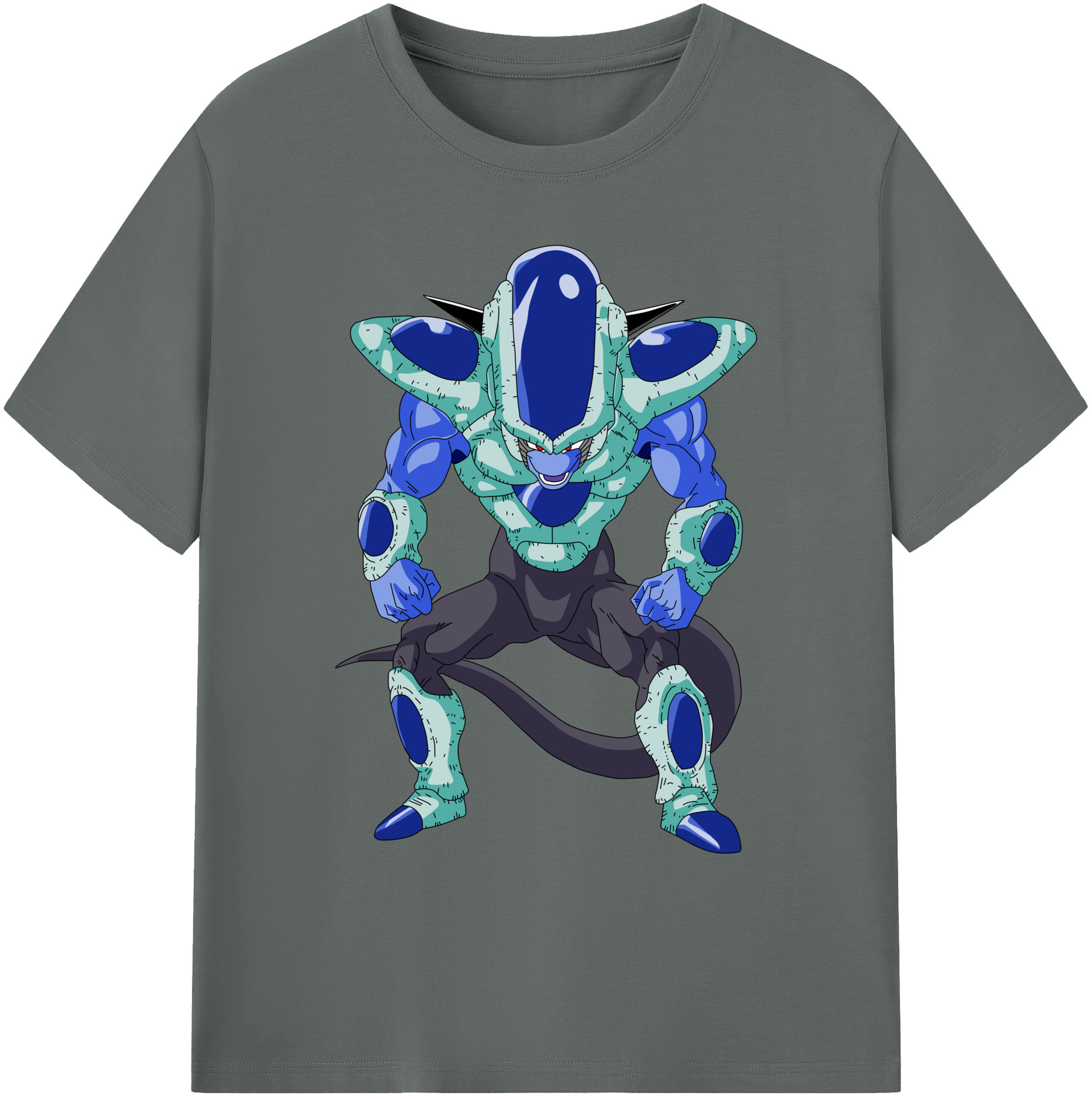 （画像用） ドラゴンボール フリーザ DRAGON BALL Frieza 綿100％ メンズ半袖Tシャツ｜肌触りやわらか＆通気性